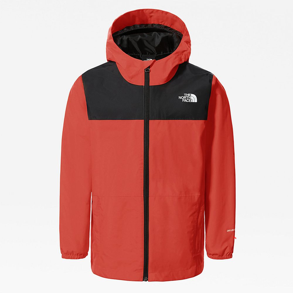 The North Face Jackets Youth Australia - The North Face Chavano Shell Orange / Black (SVM-045763)